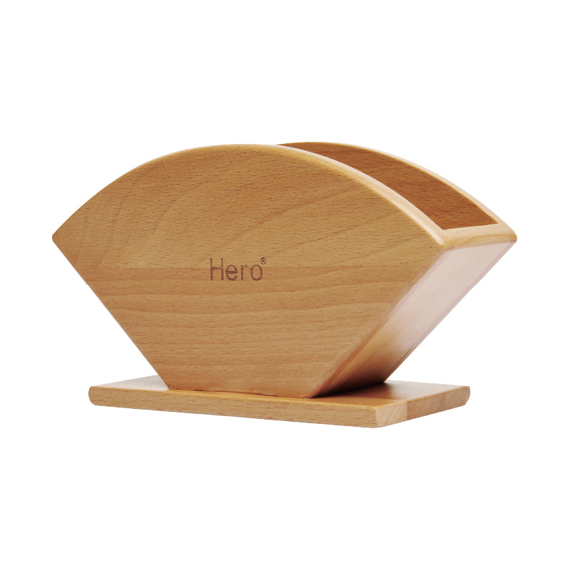 Paper Filter Holder: Beech Wood