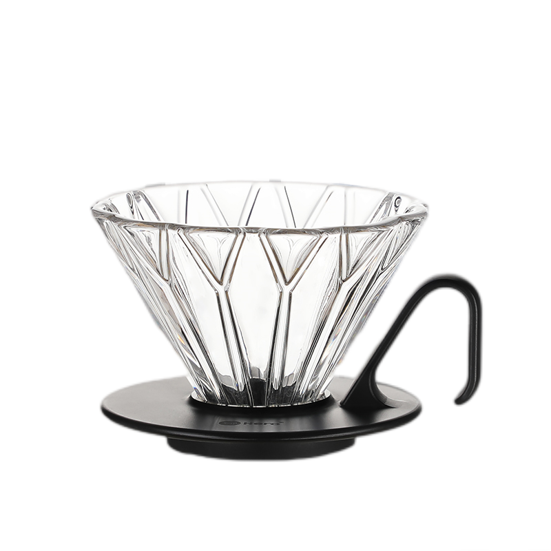 Prisma 1-2 Cup Glass Dripper: Clear