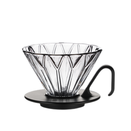 Prisma 1-2 Cup Glass Dripper: Black