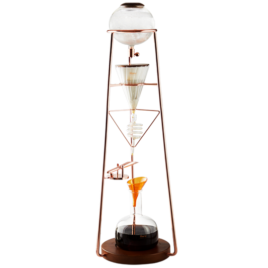 Dingyuan Max Ice Drip Coffee Maker 10-12cups: Rose Golden