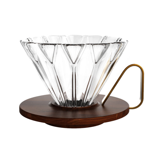 Prisma Walnut Dripper: Clear