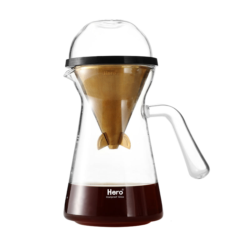 Xingyun Coffee Maker 360ml: Golden