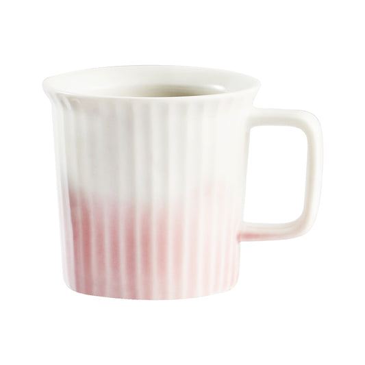 Rib Mug 240ml: Gradual Pink