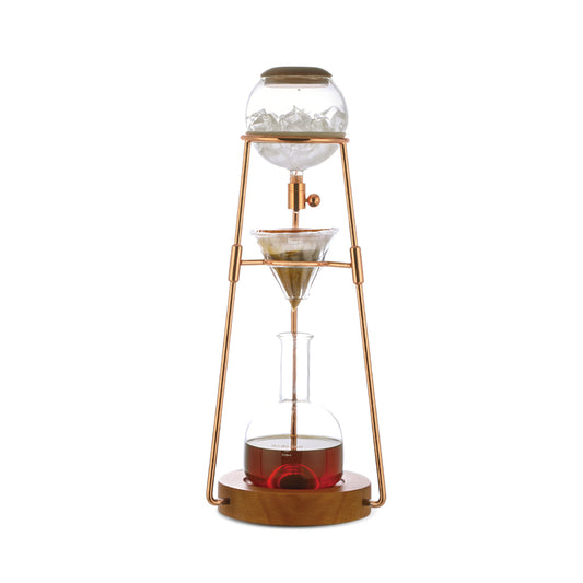 Dingyuan Ice Drip Coffee Maker 500ml: Rose Golden