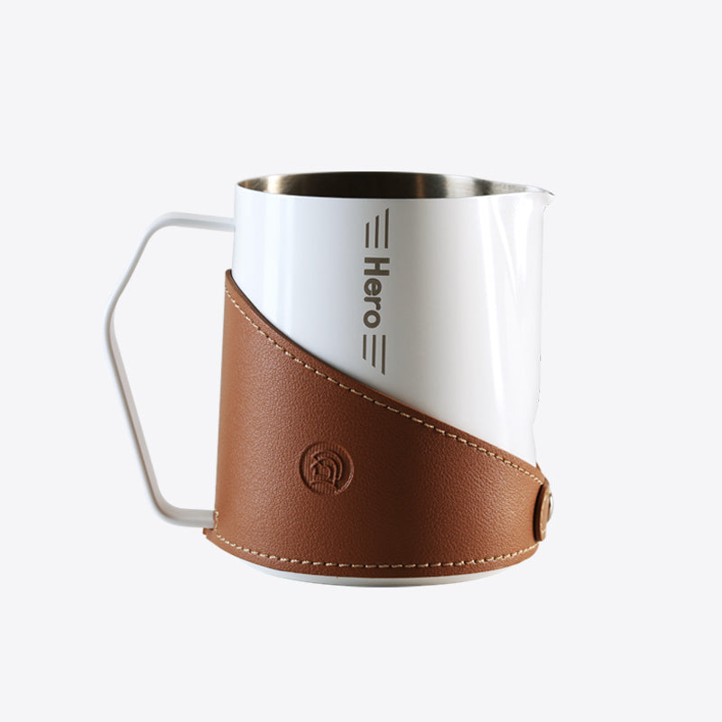 Advanced Milk Jug 450ml with Embossed White