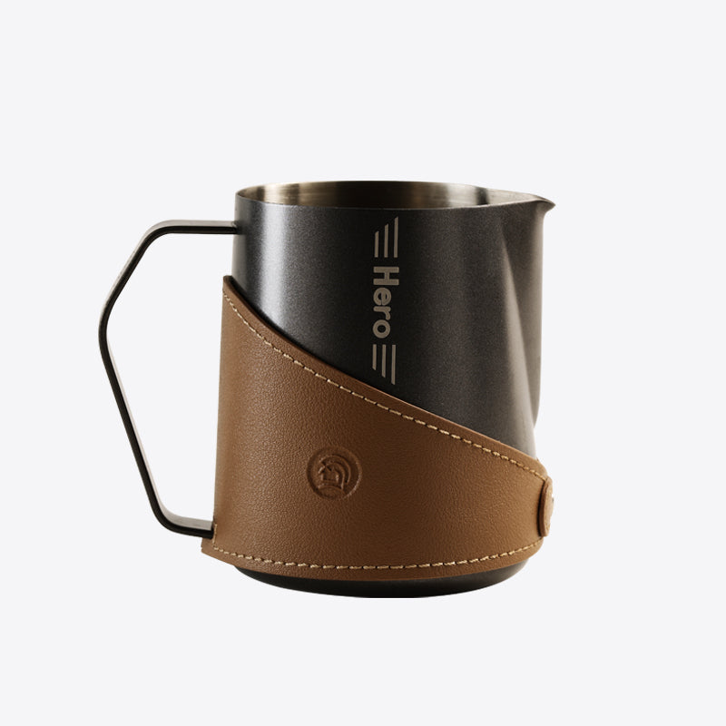 Advanced Milk Jug 450ml with Embossed Teflon Black