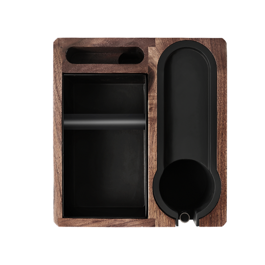 Walnut Knock Box 58mm